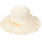 New Women's Summer Sun Hat, UV Protection, Breathable Sweet Casual Cap, Foldable Wide Brim Beach Hat
